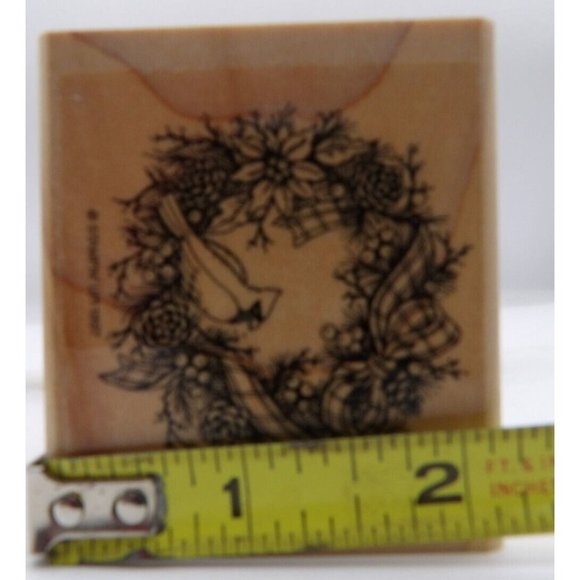 Stamps Set Nature's Christmas Stampin' Up! Set of 7 with box © 1997 - Picture 5 of 16